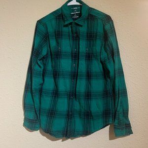 Urban Pipeline | Green Flannel | Small